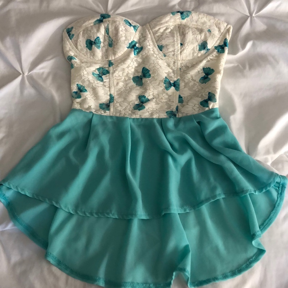 Papaya Bustier Top
